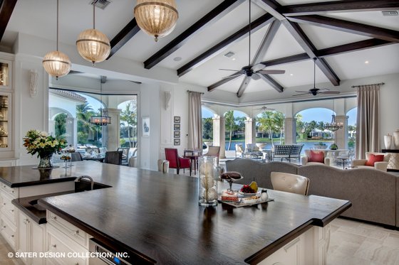 Interior - Kitchen 2 for European House Plan #930-510 - 4 bed, 4.5 bath