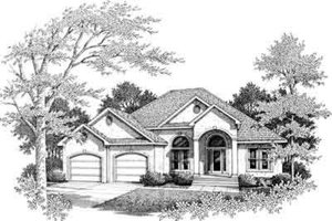 Traditional Exterior - Front Elevation Plan #14-230