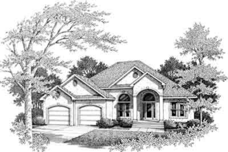 Dream House Plan - Traditional Exterior - Front Elevation Plan #14-230