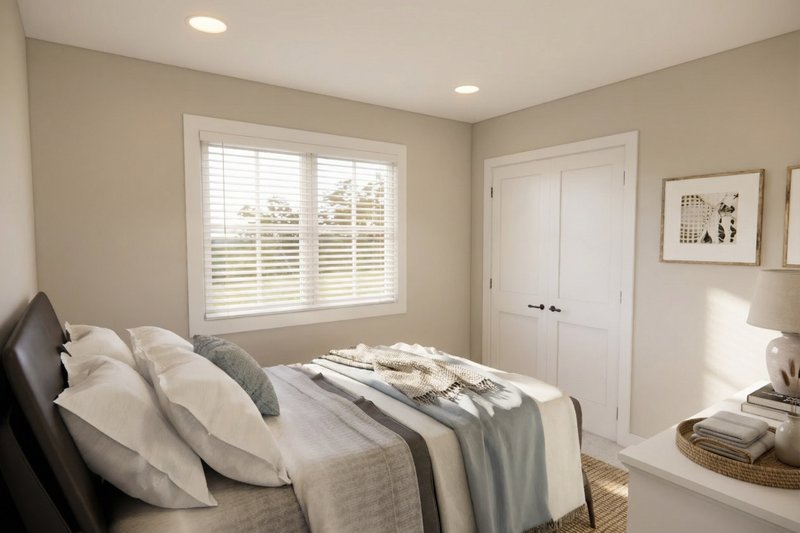 Home Plan - Interior - Bedroom 1 for Farmhouse House Plan #51-1517 - 4 bed, 2.5 bath