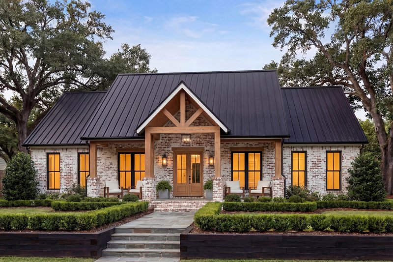 Dream House Plan - Exterior - Front Elevation 4 for Farmhouse House Plan #430-322 - 3 bed, 2.5 bath