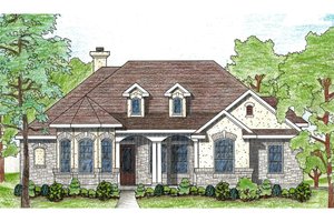Traditional Exterior - Front Elevation Plan #80-114