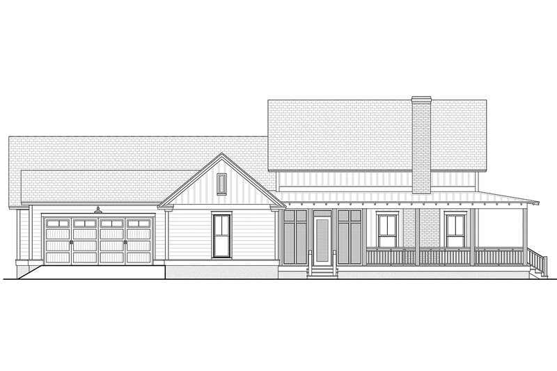 Dream House Plan - Left Side