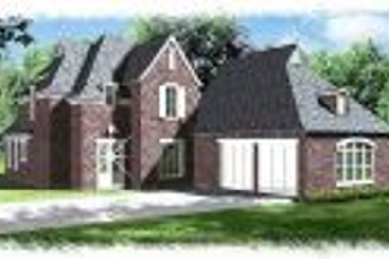 House Blueprint - Photo 1 for European House Plan #15-273 - 4 bed, 3 bath