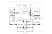 Farmhouse Style House Plan - 4 Beds 2 Baths 3706 Sq/Ft Plan #17-2341 
