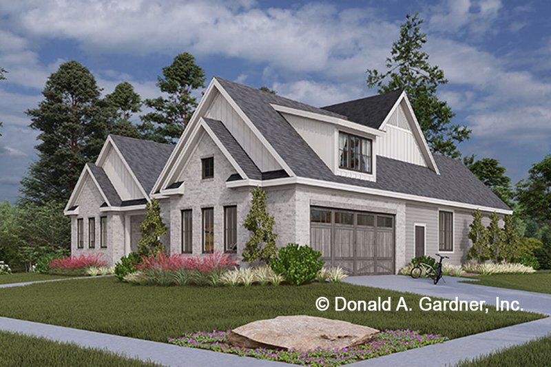 Dream House Plan - Exterior - Other Elevation 1 for Ranch House Plan #929-1199 - 3 bed, 2 bath