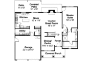 Craftsman Style House Plan - 3 Beds 2.5 Baths 2210 Sq/Ft Plan #124-564 