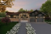 Craftsman Style House Plan - 4 Beds 3.5 Baths 3414 Sq/Ft Plan #1101-3 