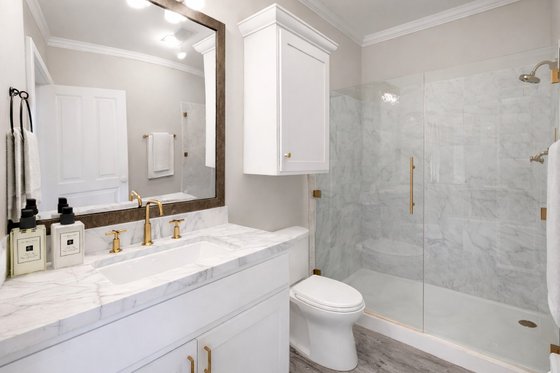 Interior - Bathroom for Farmhouse House Plan #44-310 - 3 bed, 2 bath