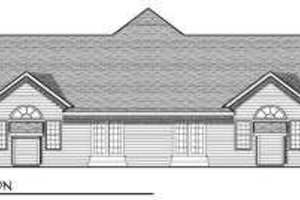 Exterior - Rear Elevation for Traditional House Plan #70-748 - 3 bed, 2 bath