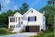 Southern Style House Plan - 4 Beds 3 Baths 1614 Sq/Ft Plan #17-428 Exterior 