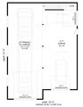 Traditional Style House Plan - 0 Beds 1 Baths 803 Sq/Ft Plan #932-430 