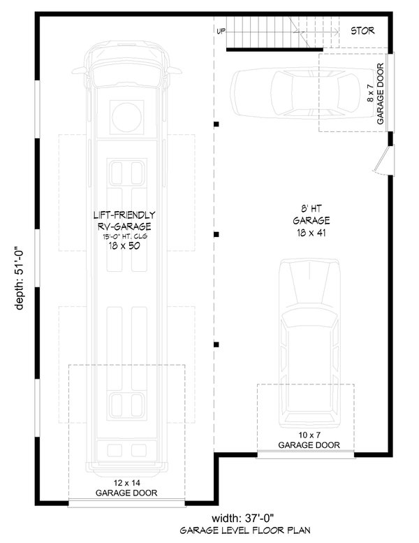 Home Plan - Traditional Floor Plan - Main Floor Plan #932-430