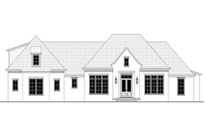Exterior - Front Elevation 4 for Farmhouse House Plan #430-202 - 4 bed, 2.5 bath