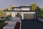 Modern Style House Plan - 3 Beds 3.5 Baths 3469 Sq/Ft Plan #1101-12 