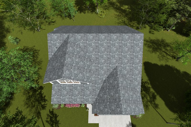 Home Plan - Exterior - Other Elevation 2 for Cottage House Plan #513-2231 - 4 bed, 2.5 bath