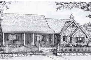 Traditional Exterior - Front Elevation Plan #310-929
