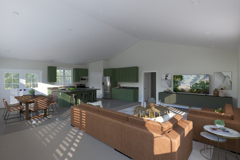 Home Plan - Interior - Other for Barndominium House Plan #1060-398 - 3 bed, 3 bath