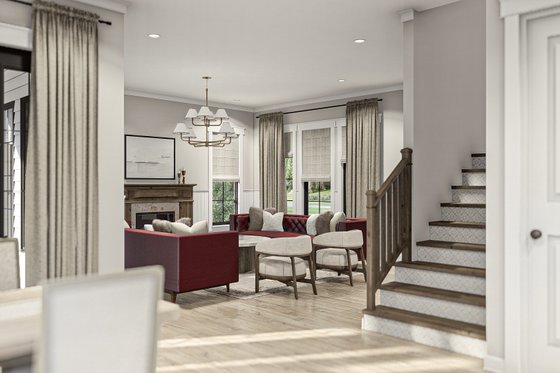 Interior - Other for Colonial House Plan #455-549 - 3 bed, 2.5 bath