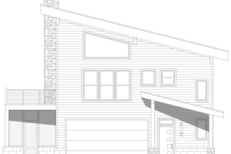 Architectural House Design - Exterior - Other Elevation 1 for Country House Plan #932-1196 - 6 bed, 4 bath