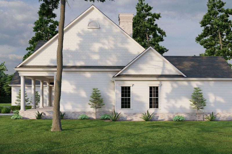 Dream House Plan - Exterior - Other Elevation for Southern House Plan #17-2066 - 4 bed, 3 bath