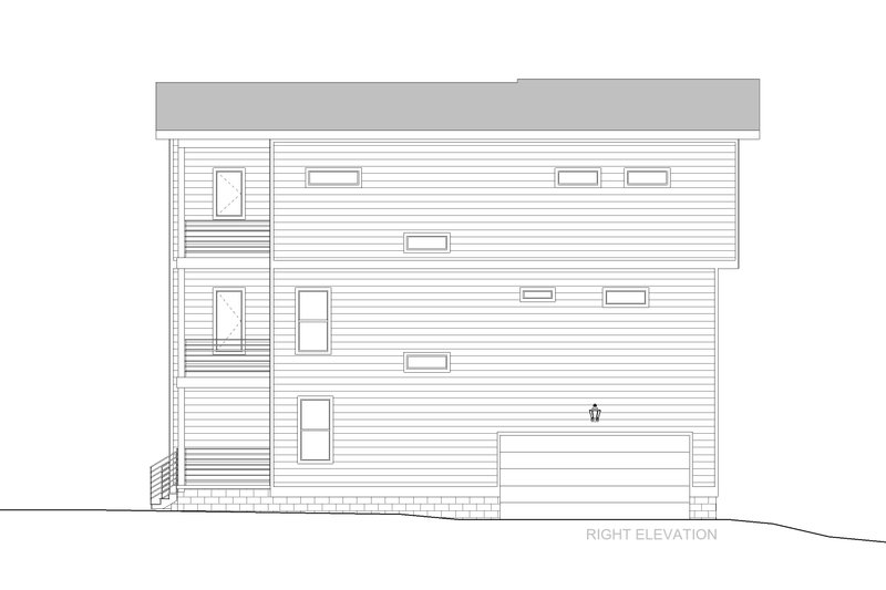 Dream House Plan - Exterior - Other Elevation 3 for Modern House Plan #1085-7 - 4 bed, 4 bath