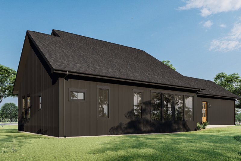 Home Plan - Exterior - Other Elevation 2 for Farmhouse House Plan #1092-66 - 2 bed, 2 bath