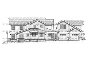 Exterior - Other Elevation for Craftsman House Plan #899-3 - 5 bed, 6 bath