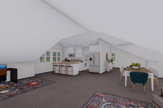 Interior - Other 4 for Farmhouse House Plan #1060-110 - 1 bed, 1.5 bath