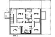 Log Style House Plan - 2 Beds 3 Baths 2875 Sq/Ft Plan #117-405 