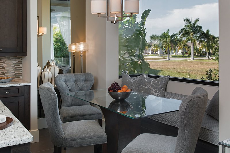 Architectural House Design - Interior - Dining Room for Contemporary House Plan #930-20 - 3 bed, 4 bath