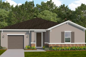 Traditional Exterior - Front Elevation Plan #1058-247