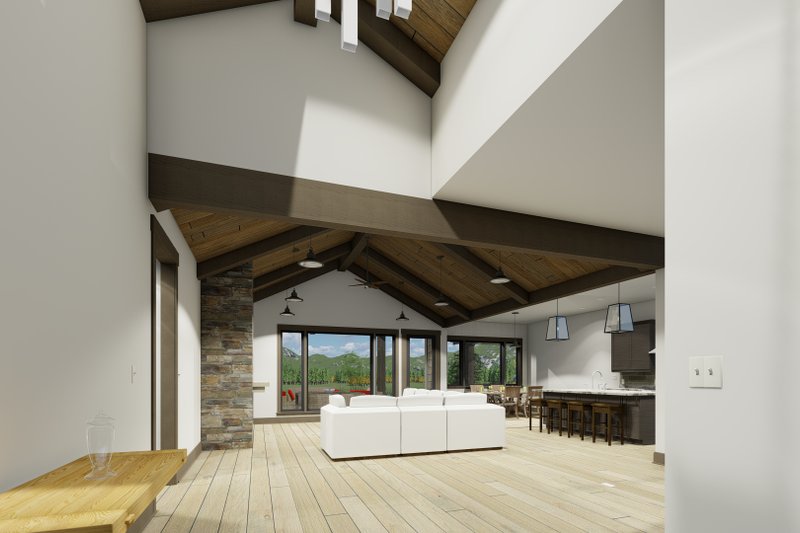 House Design - Interior - Entry for Ranch House Plan #1069-34 - 3 bed, 2.5 bath
