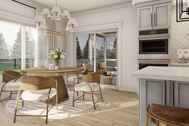 Architectural House Design - Interior - Dining Room 2 for Cottage House Plan #455-116 - 2 bed, 2.5 bath
