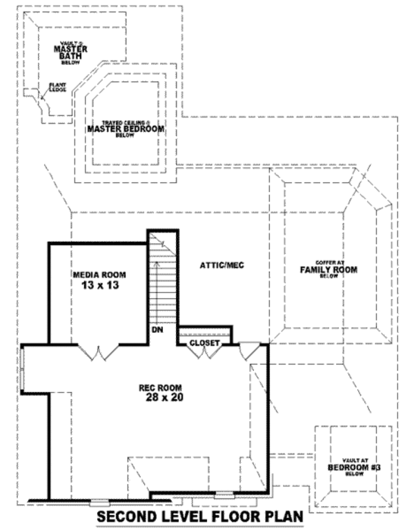 European Floor Plan - Other Floor Plan #81-1155