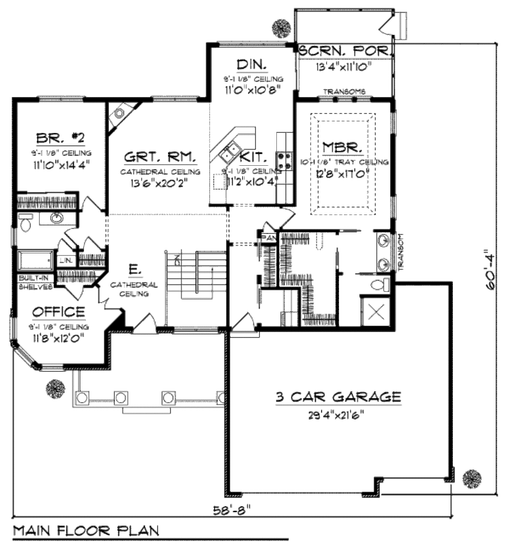 30 By 40 House Floor Plan