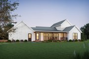 Farmhouse Style House Plan - 4 Beds 3 Baths 2200 Sq/Ft Plan #48-1077 