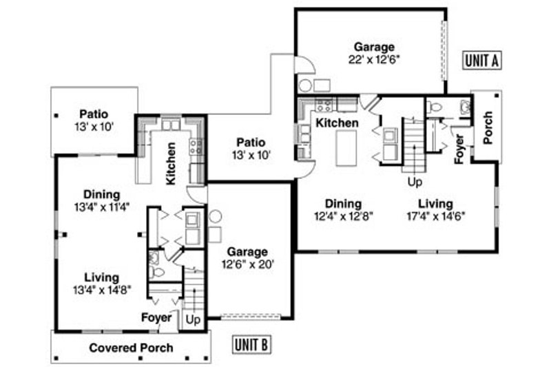 Home Plan - Floor Plan - Main Floor House Plan #124-815 - 6 bed, 4 bath