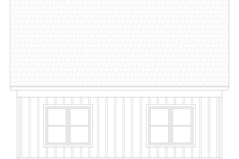House Plan Design - Exterior - Other Elevation 1 for Farmhouse House Plan #932-1427 - 3 bed, 2 bath