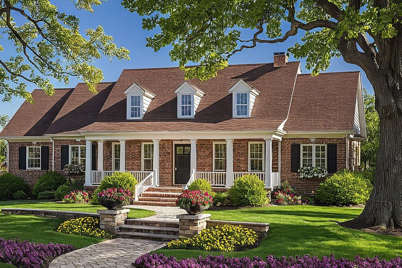 Southern Style House Plan - 3 Beds 3 Baths 2215 Sq/Ft Plan #137-176 Photo