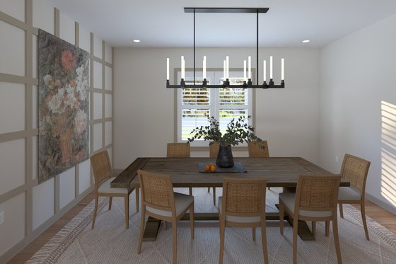 Interior - Dining Room for Farmhouse House Plan #1060-410 - 3 bed, 3.5 bath