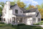 Farmhouse Style House Plan - 5 Beds 2.5 Baths 2645 Sq/Ft Plan #455-679 Exterior 