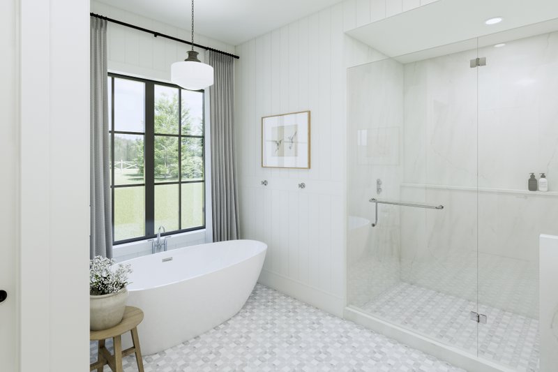 Dream House Plan - Interior - Master Bathroom for Contemporary House Plan #1114-109 - 4 bed, 3 bath