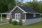 Craftsman Style House Plan - 2 Beds 1 Baths 872 Sq/Ft Plan #1060-341 