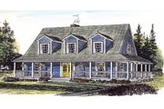 Country Style House Plan - 3 Beds 2.5 Baths 1982 Sq/Ft Plan #315-104 