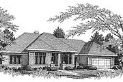 Traditional Style House Plan - 3 Beds 2 Baths 1977 Sq/Ft Plan #70-259 