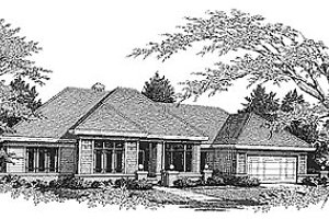 Traditional Exterior - Front Elevation Plan #70-259