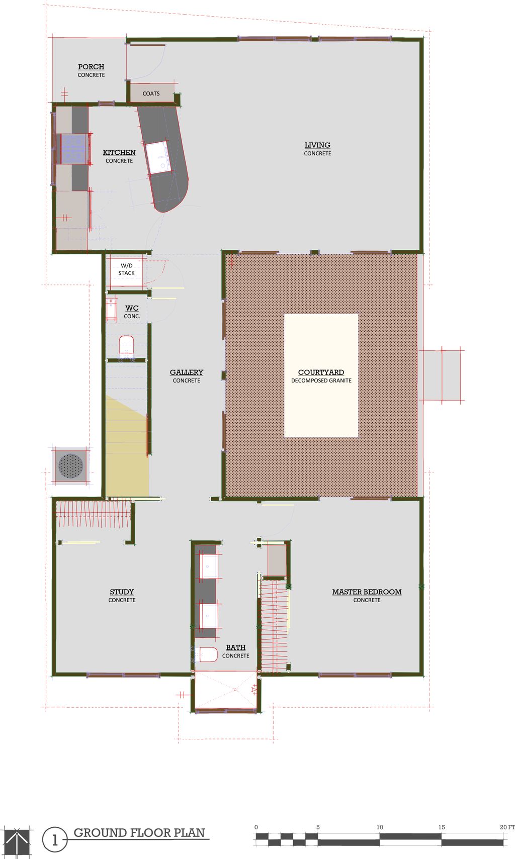Modern Style House Plan 3 Beds 2 5 Baths 1693 Sq Ft Plan 450 5