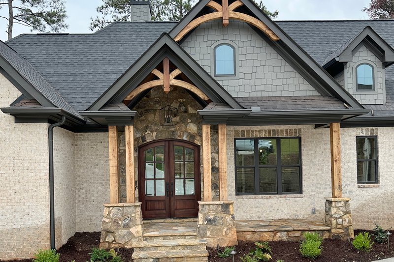 Home Plan - Exterior - Covered Porch for Craftsman House Plan #437-132 - 3 bed, 2.5 bath