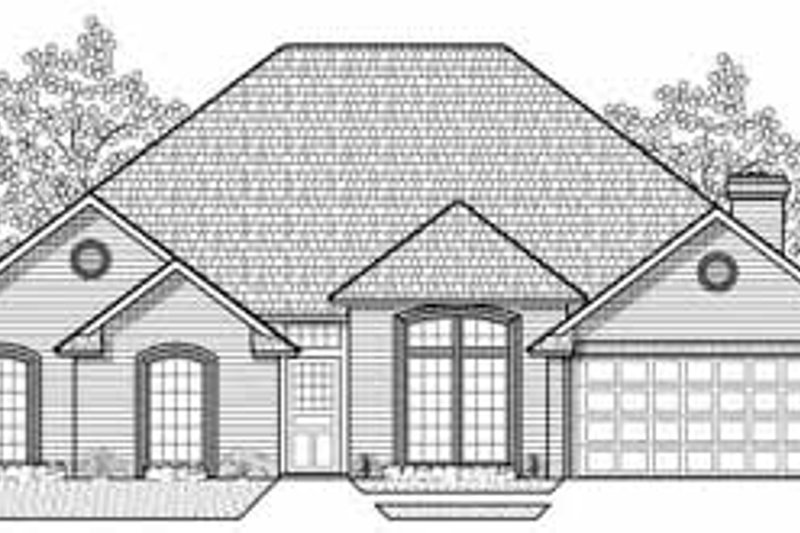 Traditional Style House Plan - 4 Beds 3 Baths 2317 Sq/Ft Plan #65-109